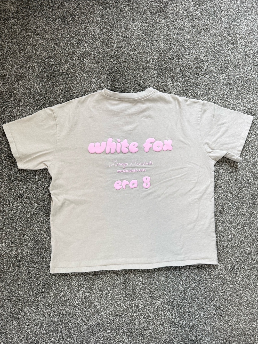 White Fox Lounge Essentials shirt
